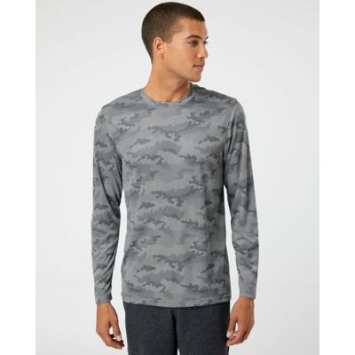 Unisex Pompano Performance Camo Long Sleeve T-Shirt Thumbnail