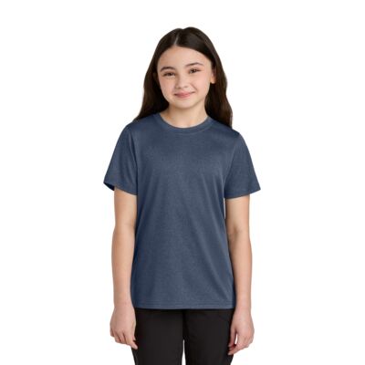 Youth Heather Performance Tee Thumbnail