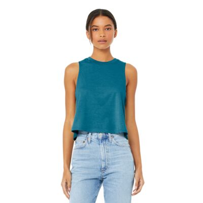 Women's Racerback Cropped Tank Thumbnail