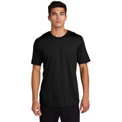 PosiCharge ® Tri Blend Wicking Draft Tee Thumbnail