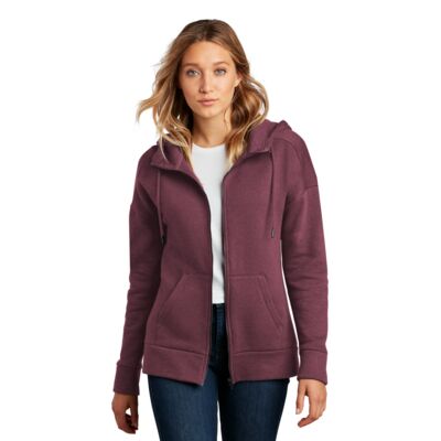 Women's Perfect Weight ® Fleece Drop Shoulder Full Zip Hoodie Thumbnail