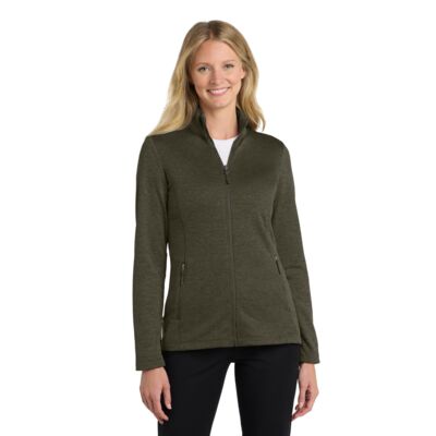 Women's Collective Striated Fleece Jacket Thumbnail