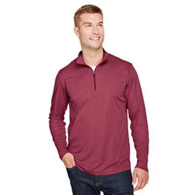 Men's Zone Sonic Heather Performance Quarter-Zip Thumbnail