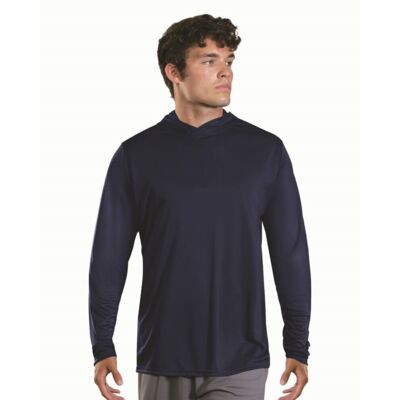 Men's Momentum Hooded Long Sleeve T-Shirt Thumbnail