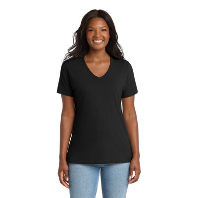 Ladies Core Cotton V Neck Tee Thumbnail